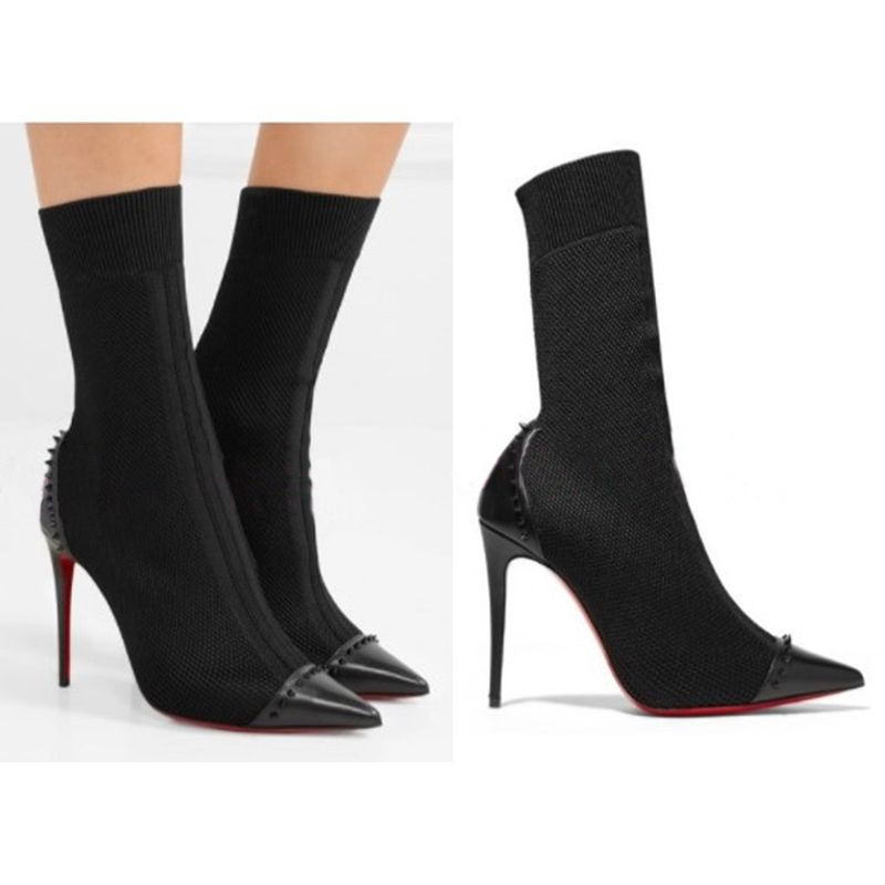 boots with red bottoms