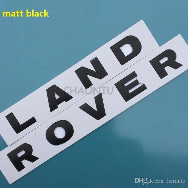 Land Rover Matt Black