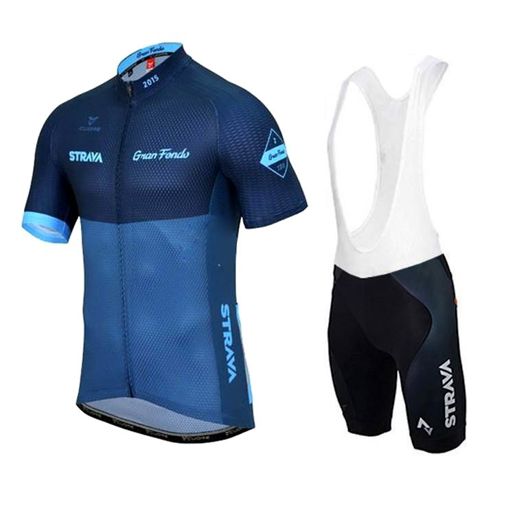 Strava Cycling Jerseys Ropa Ciclismo / Bike Clothing Ropa para bicicleta de secado rápido
