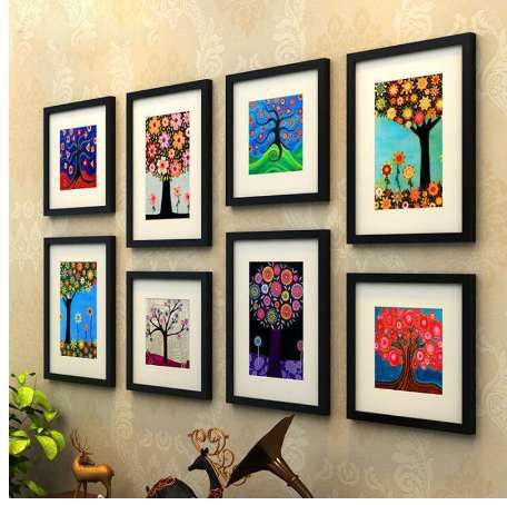 8 picture photo frame