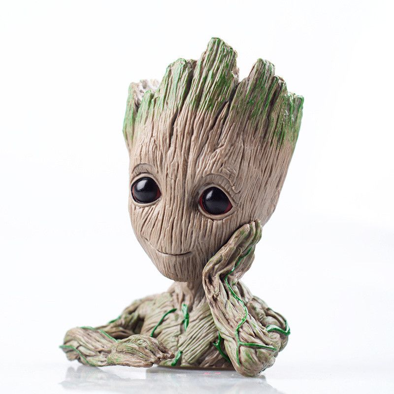 2020 Avengers 3 Guardians Of The Galaxy Flowerpot Baby Groot Action Figures Cute Model Hero Toy Pen Pot Ornament Best Christmas Gifts For Kids From Sanjiang Items 12 85 Dhgate Com