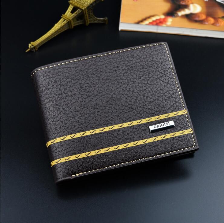 Promotion New Mens Leather Top Wallet Men 2018 Brand Coin Wallet Small Clutches Mens Purse Coin ...