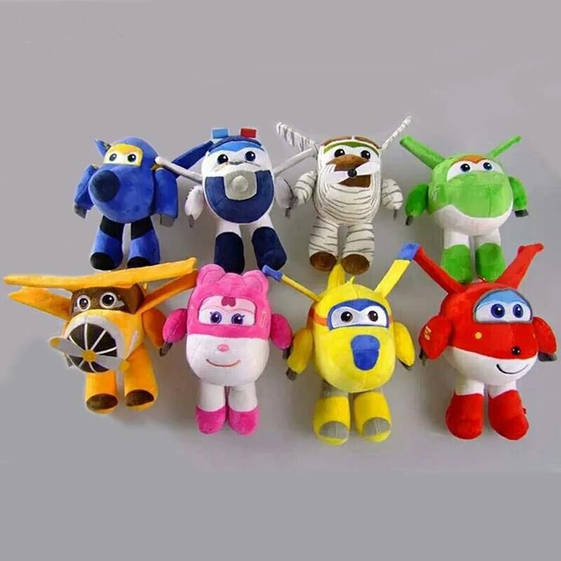 super wings plush toys