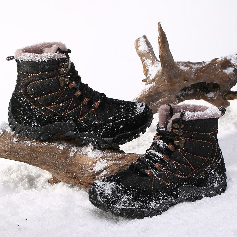 men's winter boots with fur inside