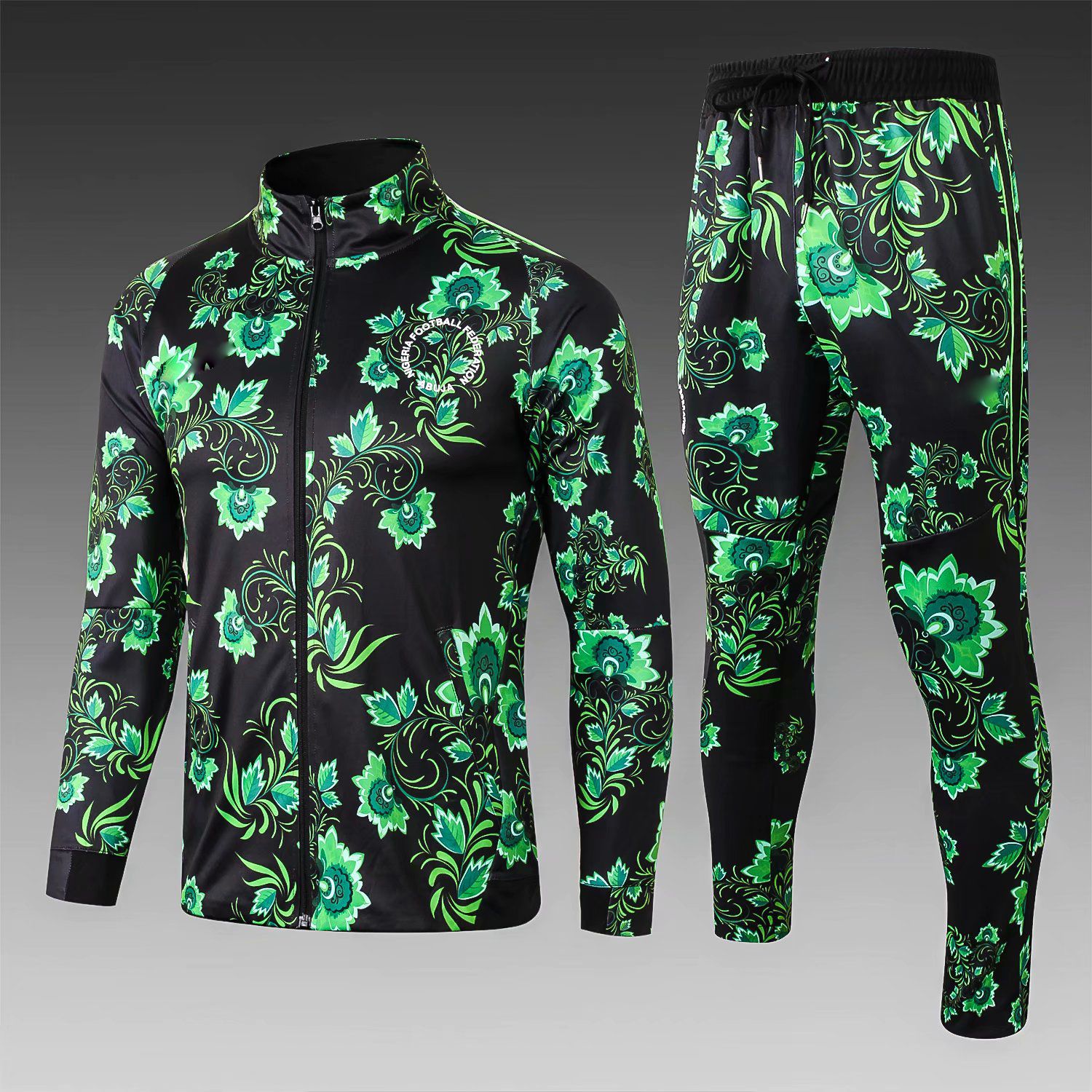 2018 Última Tendencia Nigerian Flor Negro Chaqueta 18 19 Nigeria SOCCER  JERSEY IWOBI Chandal FÚTBOL Chaqueta De Manga Larga Kits Chándal S XL Por  Soccer_jerseys_xd, 35,67 € | Es.Dhgate.Com