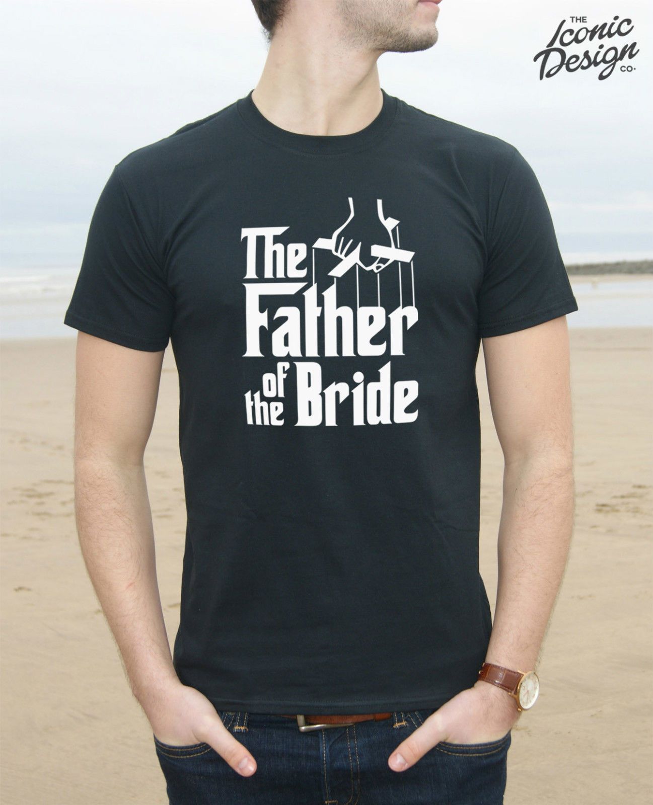 * The Father Of The Bride T-shirt Top Wedding Married Groom Stag Do Funny  Gift Funny Tops Tee New Unisex Funny Freeshipping