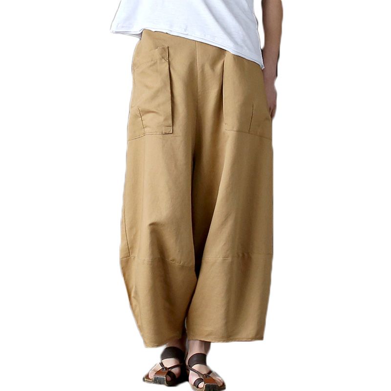 plus size linen pants wide leg