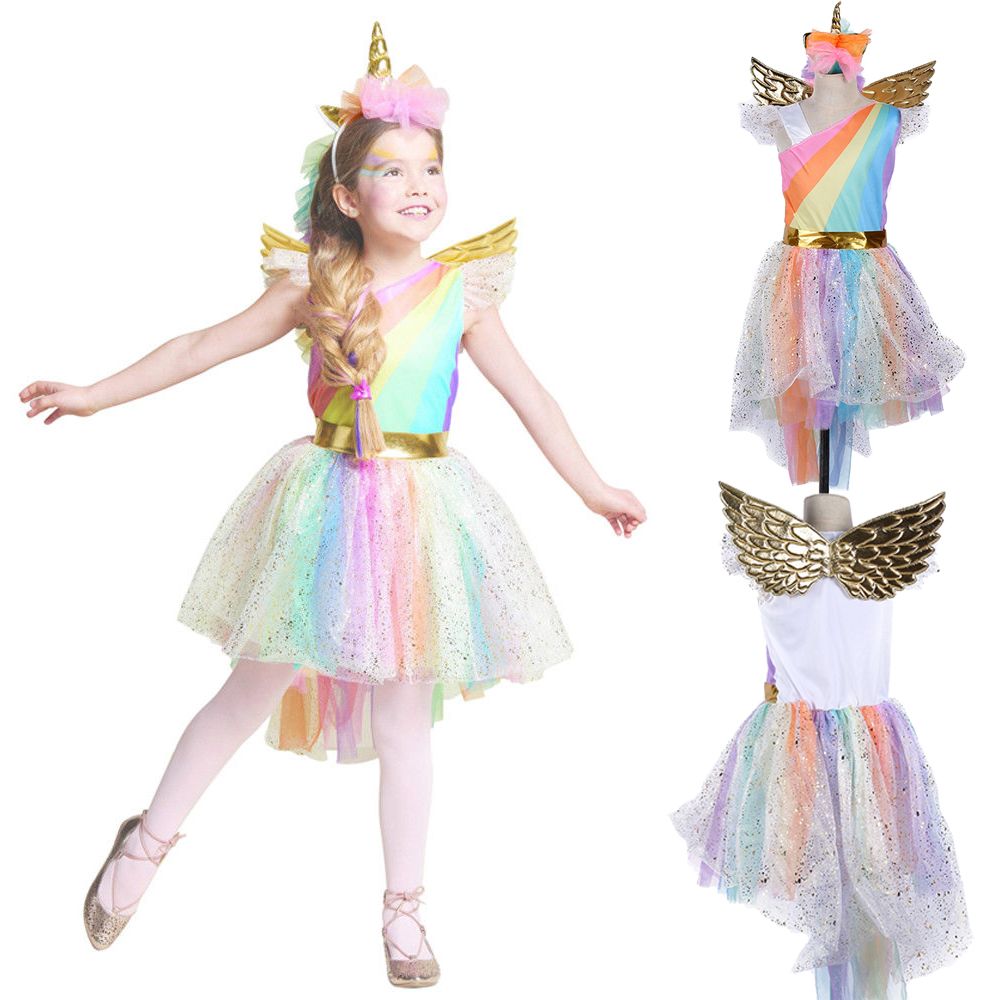 big girl unicorn dress