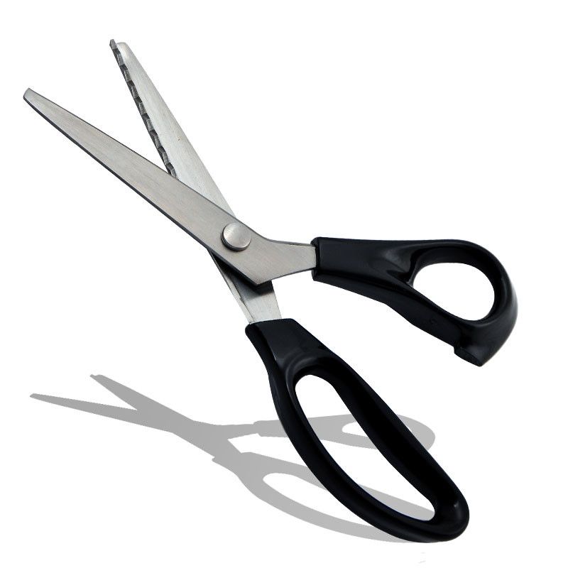 Stainless Steel Pinking Shears Fabric Leather Crafts Dressmaking