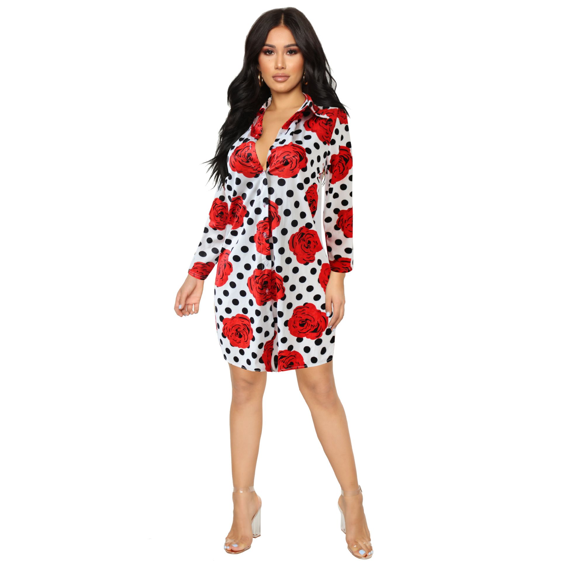 on feet at new appearance where to buy Free Ship Women Sexy Stand Collar Floral Print Shirt Dresses ... on feet at new appearance where to buy Free Ship Women Sexy Stand Collar Floral Print Shirt Dresses ...