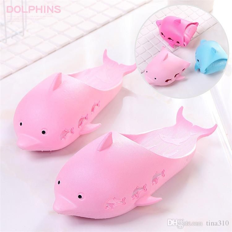 pink fish flops