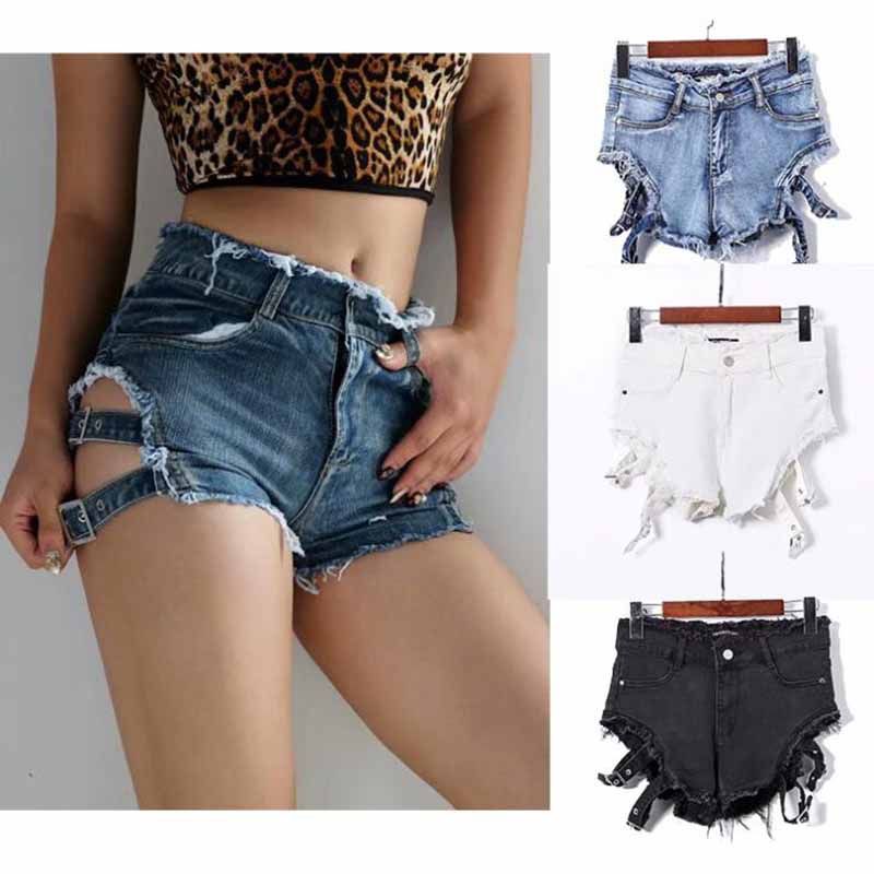 fringe blue jean shorts