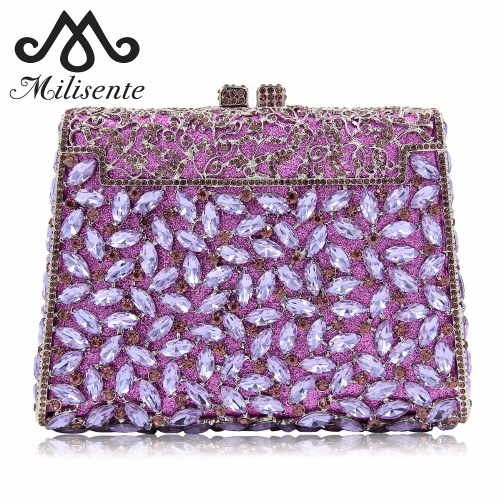 lilac clutch bag for wedding