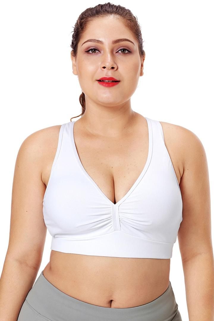 plus size running bra