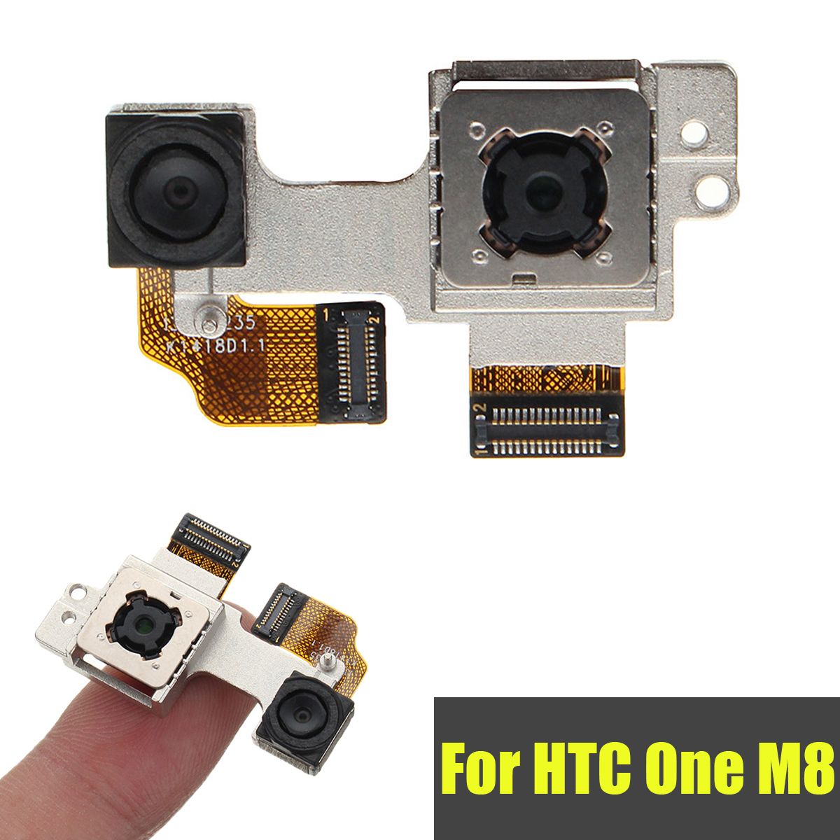 21 Dual Back Camera Replacement Module And Frame Assembly For Htc One M8 1c Dual Back Camera For Phone From Afanticell 24 69 Dhgate Com