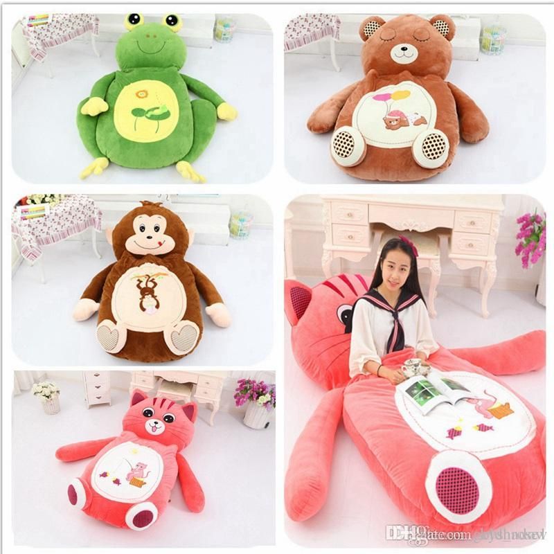 giant sleeping bag soft plush animal