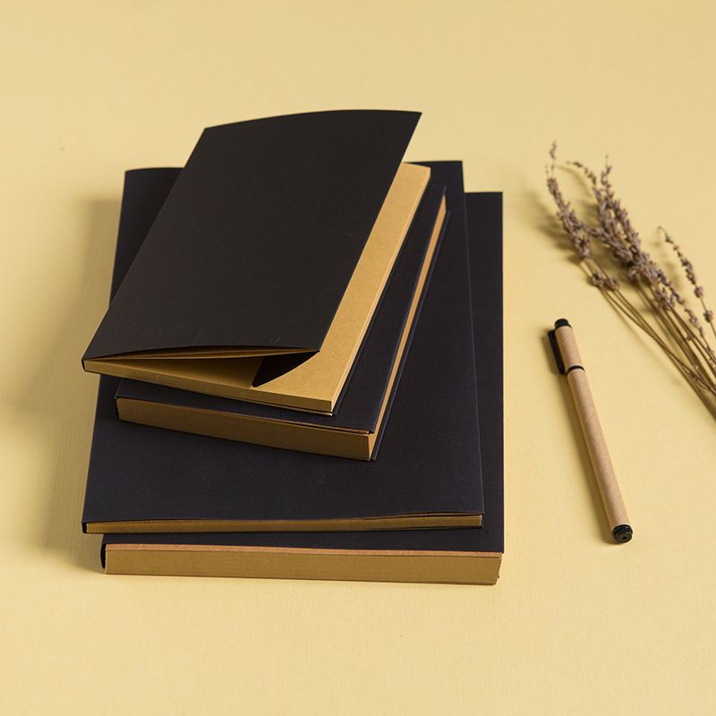32K Brown Kraft Cover Sketchbook//Journal//Diary//Note Book With Blank Kraft Paper 116 pages
