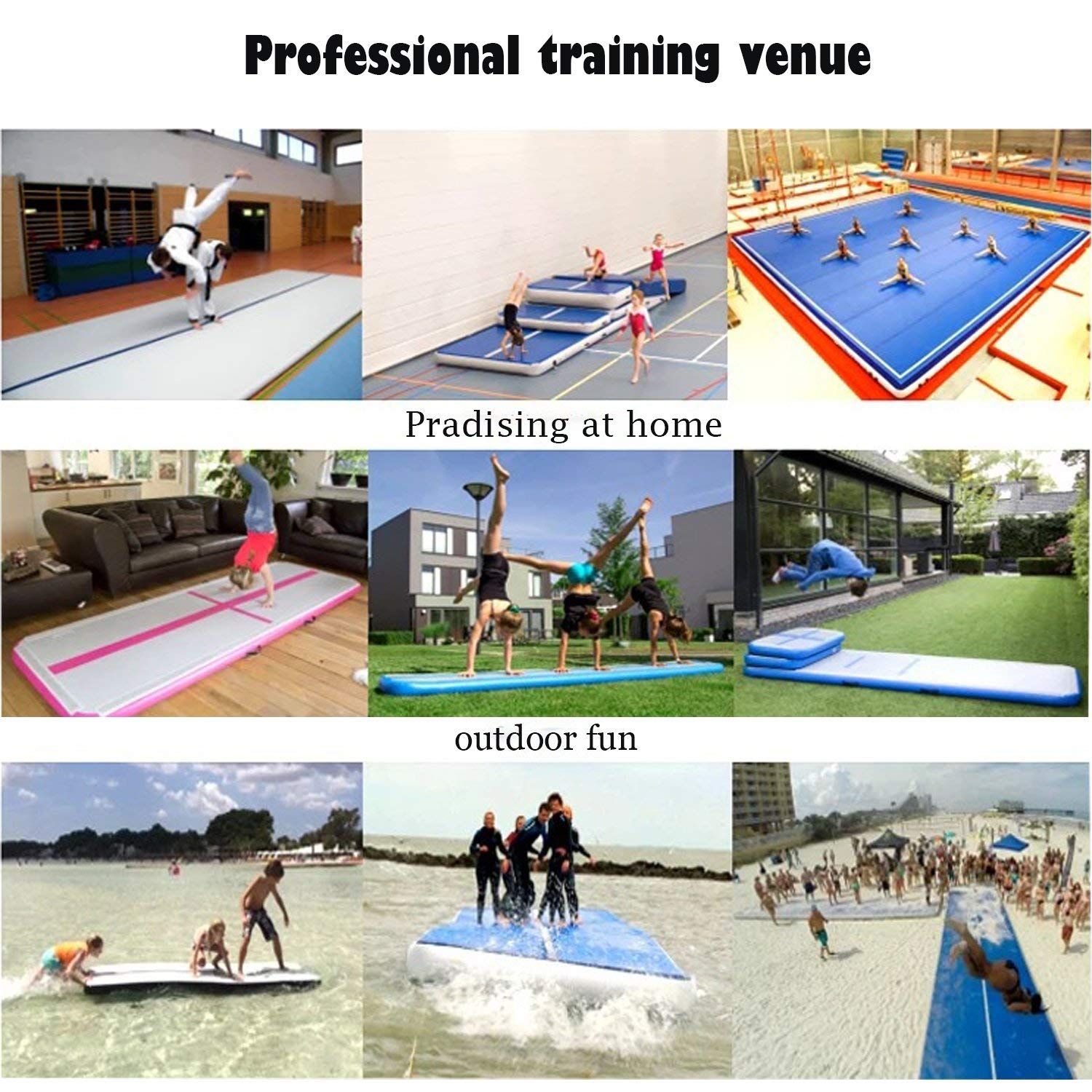 Allenamento Air Floor Track Ginnastica,Tumbling Tappetino per Fitness Ginnastica FBSPORT Airtrack 10cm/20cm spessore Tappetini Da Allenamento Lunghezza 1/3/4/5/6/7/8/9/10/11/12 m Materassino Gonfiabile da Ginnastica Yoga Sport Allenamento Air Floor Track Ginnastica,Tumbling Tappetino per Fitness Ginnastica FBSPORT Airtrack 10cm/20cm spessore Tappetini Da Allenamento Lunghezza 1/3/4/5/6/7/8/9/10/11/12 m Materassino Gonfiabile da Ginnastica Yoga Sport