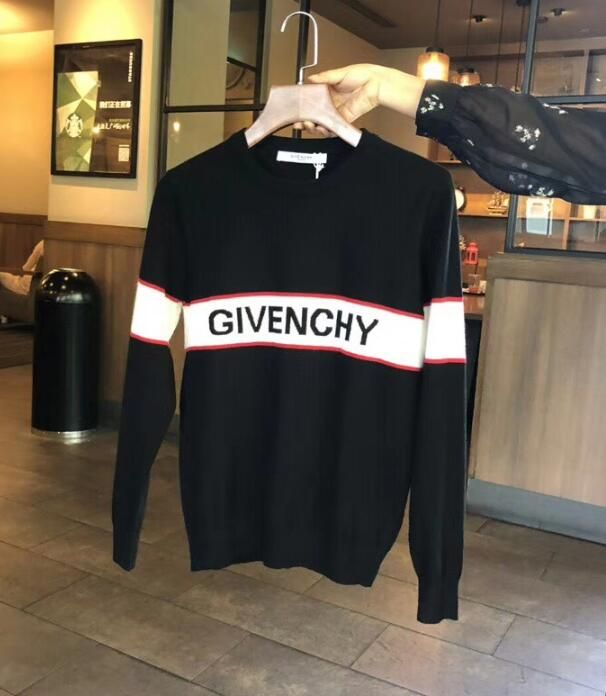 Letter Printing Men And Women Sweater 