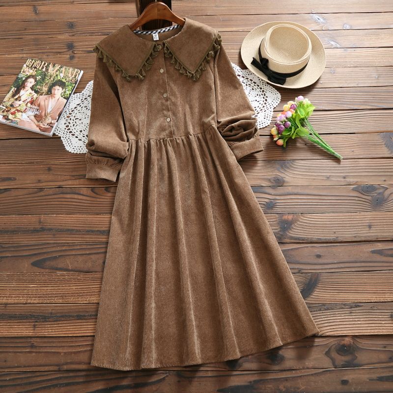 vintage corduroy dress