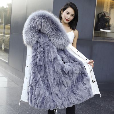 White with grey fur