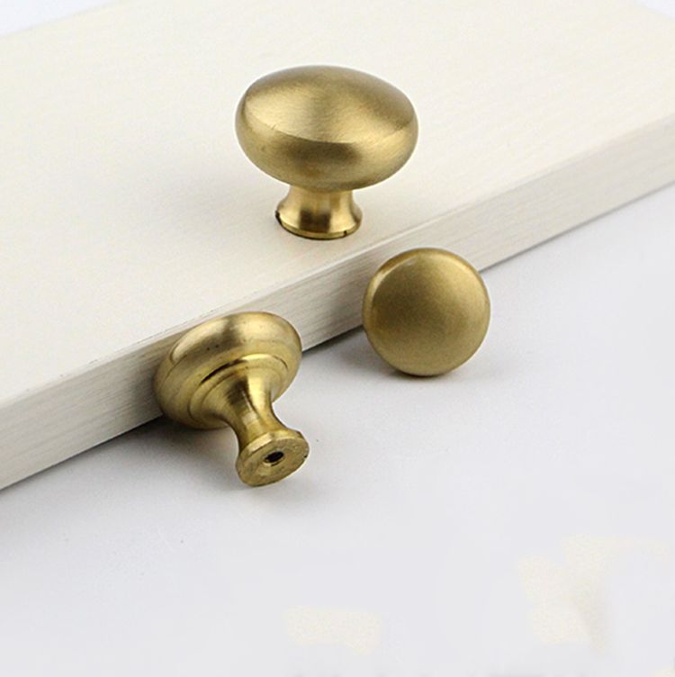 2019 Furniture Knob Brass Handles For Furniture Wardrobe Cabinet