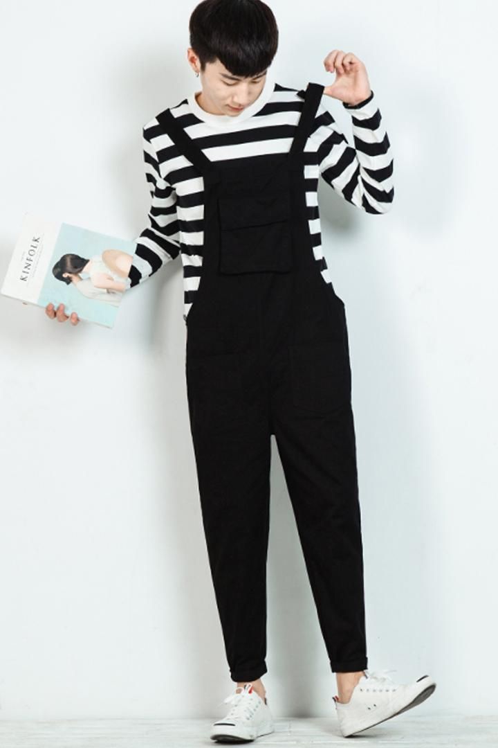 Compre Nuevos Hombres Babero Pantalones Tirantes Monos Hombres Mujeres Moda Casual Harem Pant Hombres Overoles Herramientas Pantalones Sueltos Monos A 56 18 Del Meicloth Dhgate Com