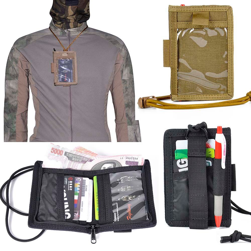 Molle Id Card Holder