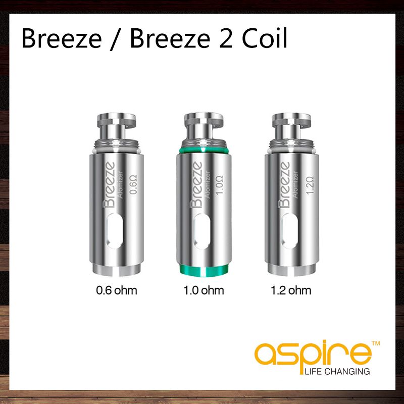 Aspire Breeze 2 Coil 1 0ohm 0 6ohm 1 2ohm Breeze Coils Replacemnet U Tech Coils For Breeze 2 Kit 100 Original From Usale 1 18 Dhgate Com