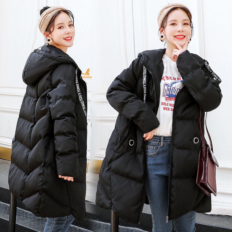 2020 2xl Plus Maternity Winter Coat Hooded Jacket Thicken Down