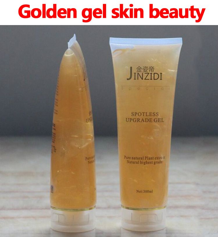 Beleza da pele gel de ouro