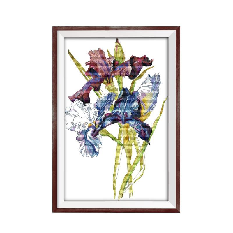 London England Abstract ~ Landscapes ~ DIY Counted Cross Stitch Pattern