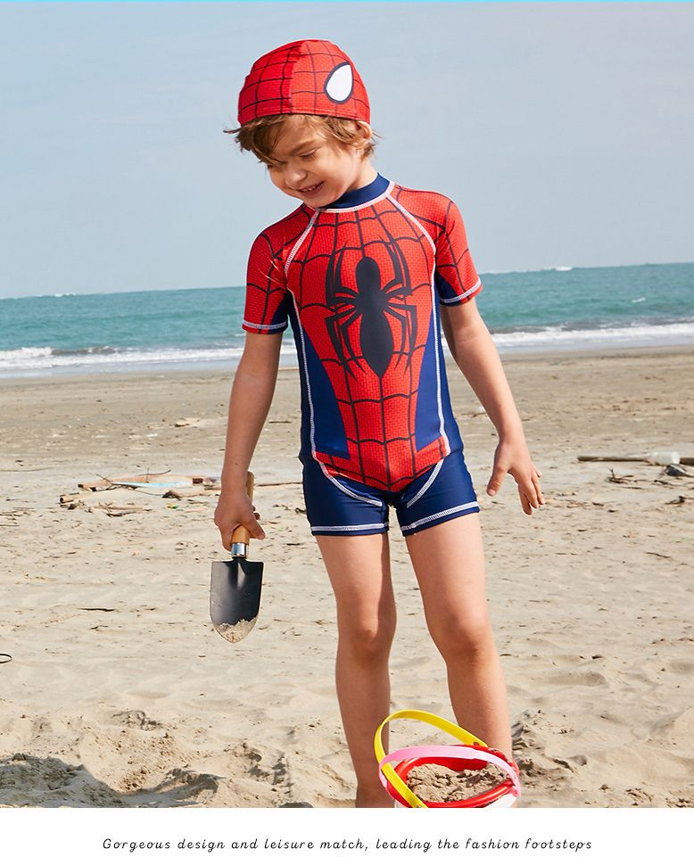 girls spiderman bathing suit