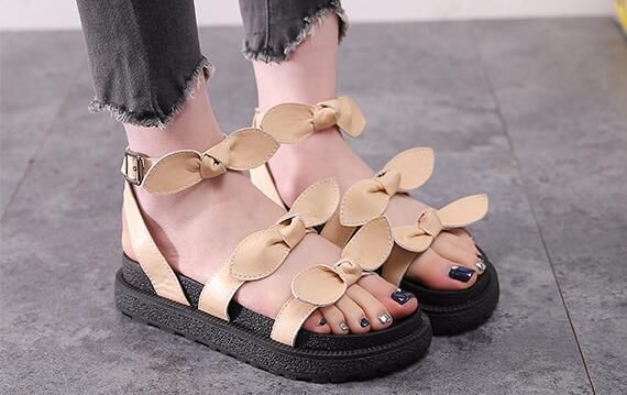 Manera de la plataforma sandalias de las mujeres 2018 tamaño grande de 42 calzados damas