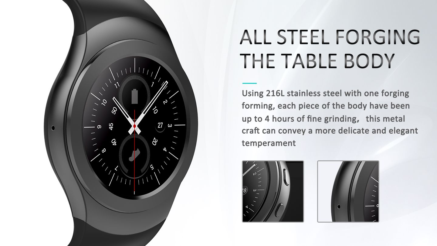 smart watch with rotating bezel