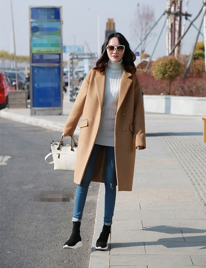 Compre Abrigo Primavera 2018 Beige Caqui Camello Ligero Largo Grueso  Acolchado Trench Abrigos Mujer Xs 2xl A 69,25 € Del Jfashions |  Es.Dhgate.Com