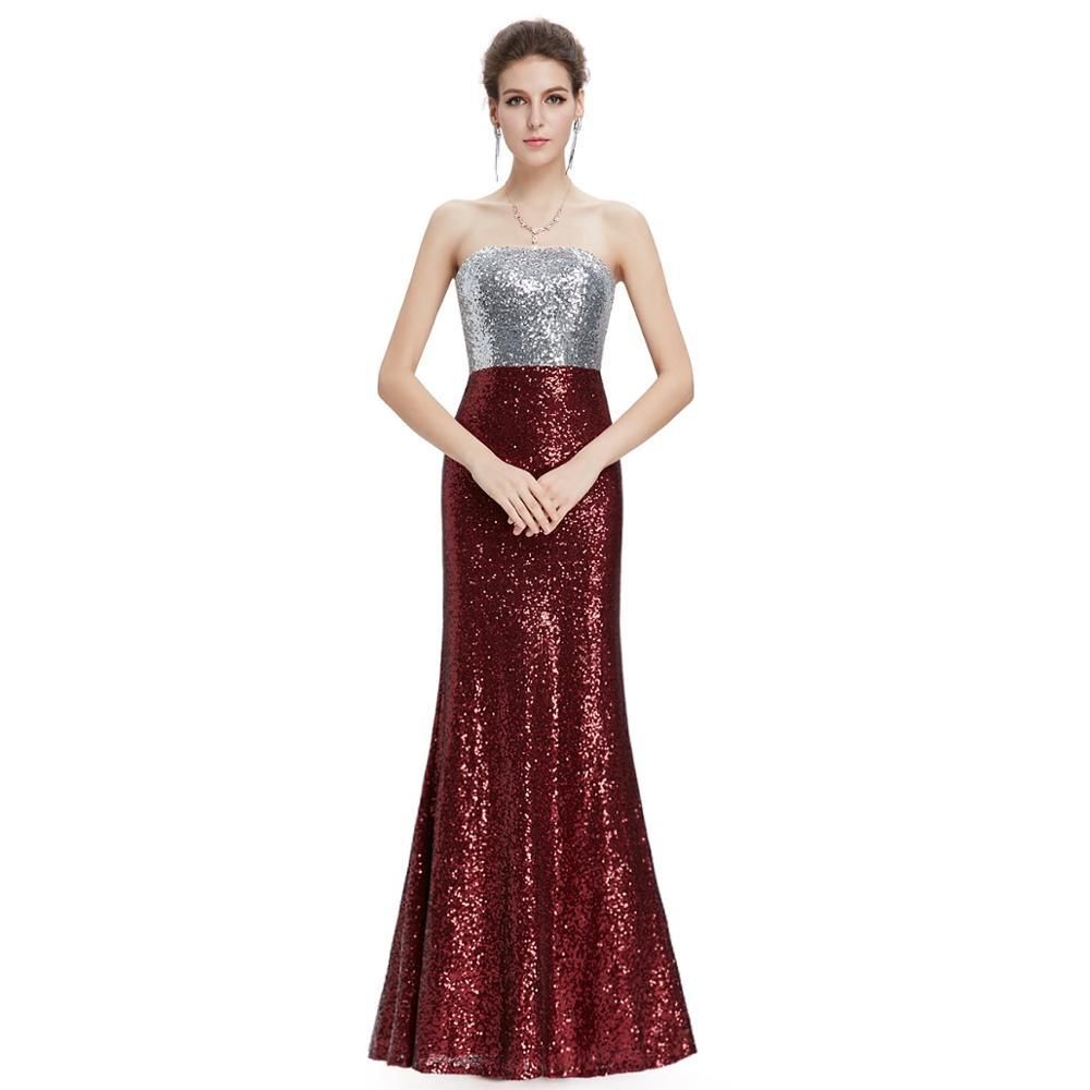 Abiti Da Sera Spedizione Veloce.Acquista Abiti Da Sera A Sirena Con Paillettes Bling 2019 Abiti Da