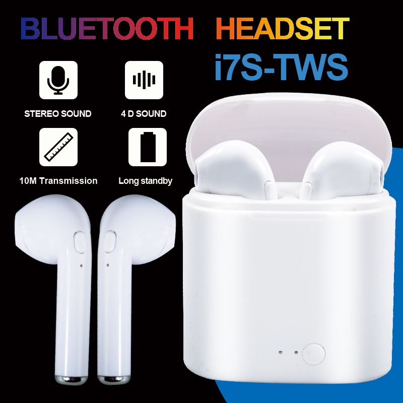 Acquistare HBQ I7 Mini Bluetooth Earbud Auricolari Wireless Singoli I7S TWS  Cuffie Invisibili Cuffie Con Microfono Auricolari Stereo IOS Tablet Android  Economico | Consegna Veloce E Qualità | It.Dhgate