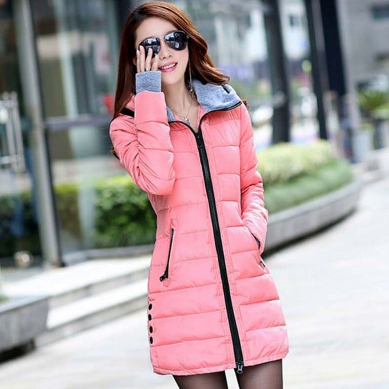 30 Degree Russia Winter Female Women Down Jacket Cotton Jacket