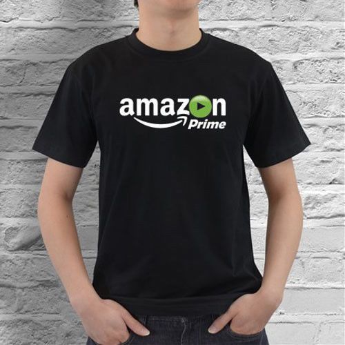Amazon Prime Logo Online Marketplace Black And White T Shirt New 18 Summer Fashion T Shirt Mens Short Tees From Fenditeeshirt 11 01 Dhgate Com