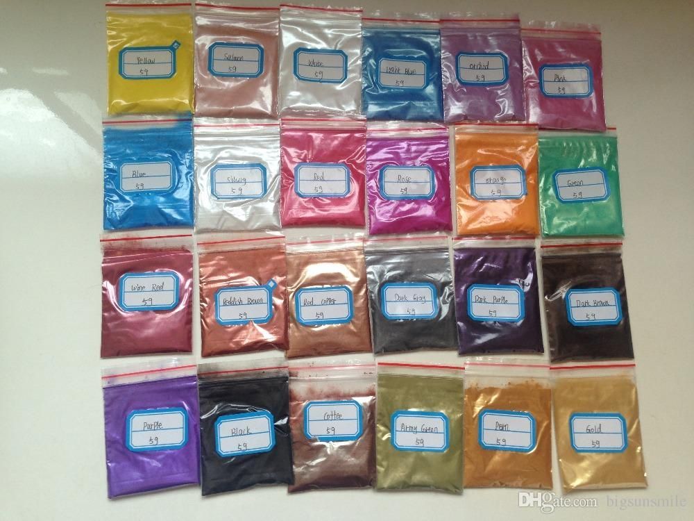 Wholesale Mixed Healthy Natural Mineral Mica Powder DIY For Soap Dye