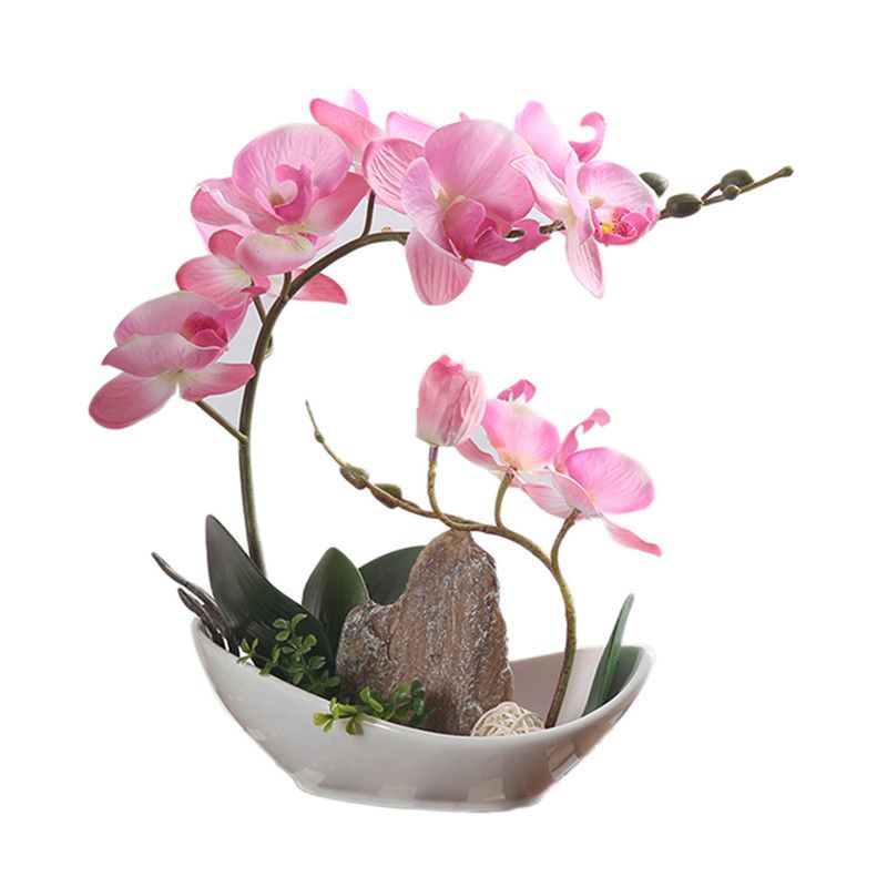 2020 Artificial Bonsai Home Decor Simulation Flower Plant With Ceramic  Flower Pot For Living Room Courtyard Decoration From Chinasmoke, $35.39 |  DHgate.Com