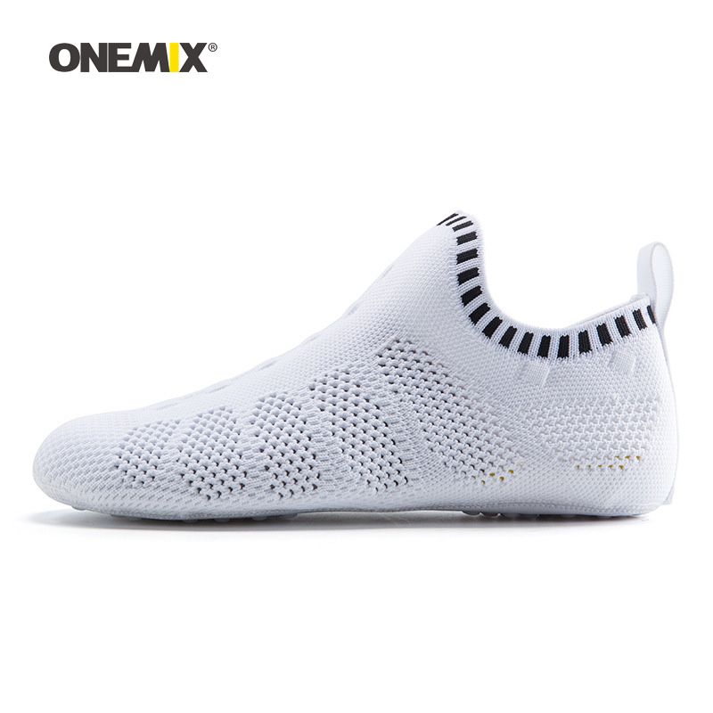 Mens Sneakers Lightweight Breathable Socks Nonslip Running Shoes Casual Fitness