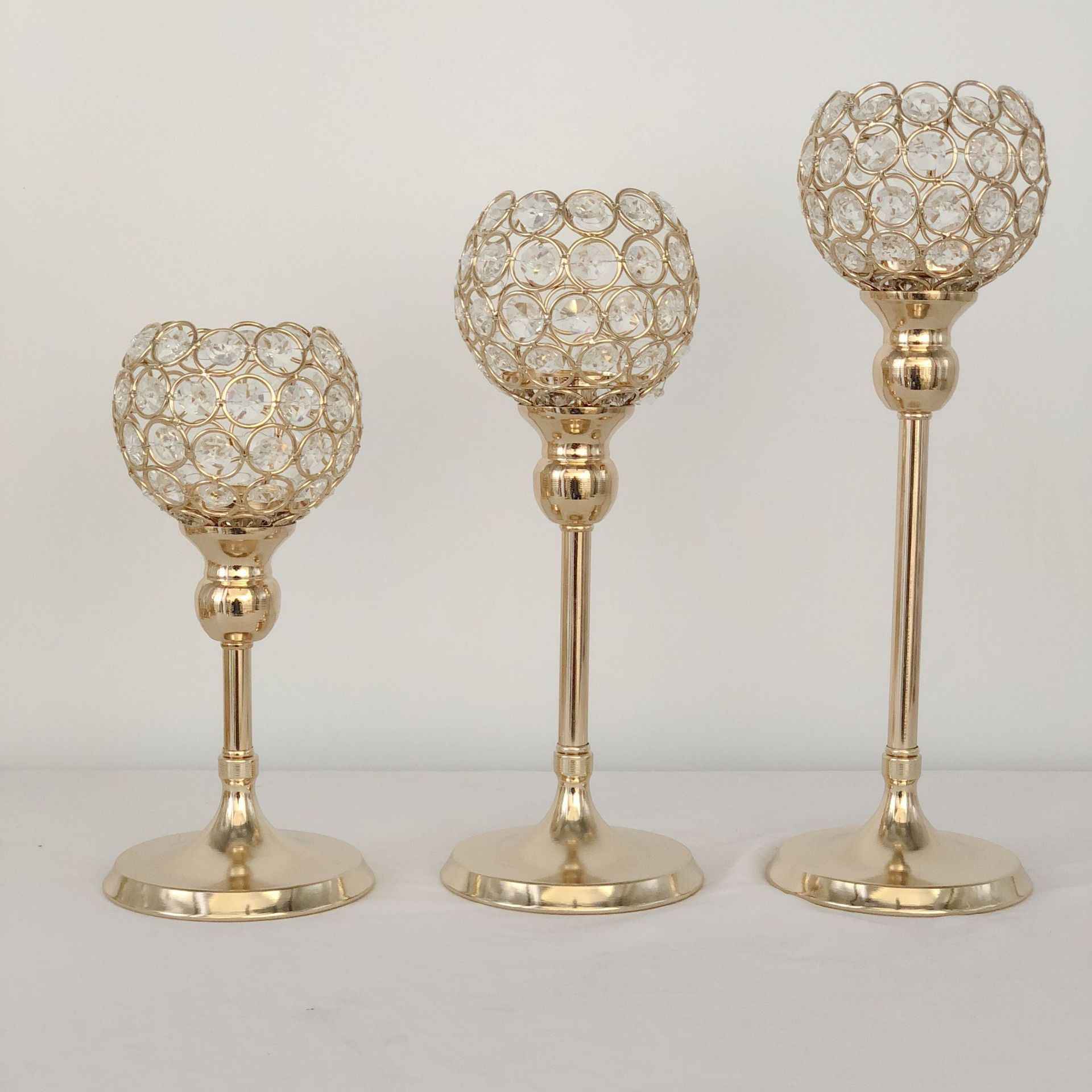 crystal pillar candle holders wholesale