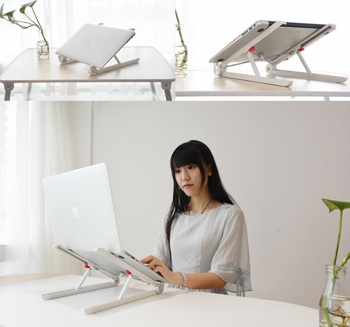 2020 Laptop Stand Holder Mount Adjustable Angle Portable Folding