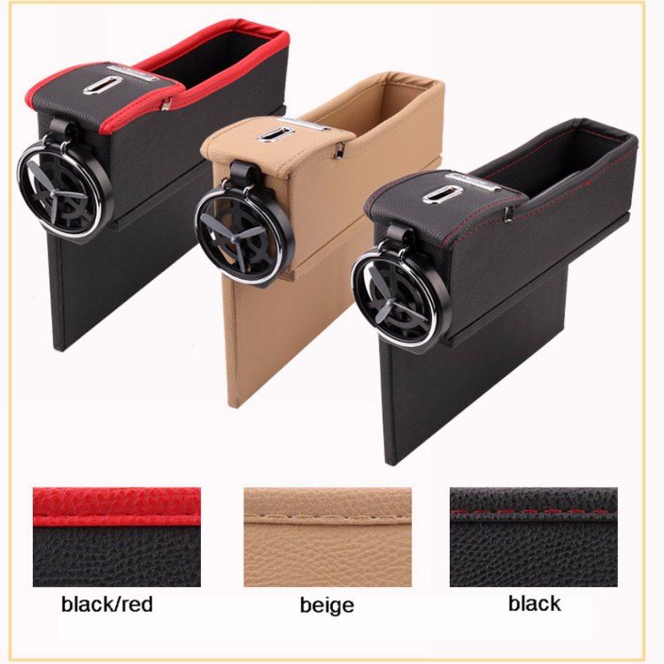 satin al araba koltugu catlak saklama kutusu koltuk boslugu dolgu koltuk organizator bardak tutucu ile pu deri sikke canta otomobil istifleme toplama