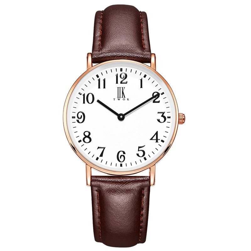 Acquistare Orologio Da Donna Al Quarzo Sottile E Impermeabile Con Cinturino  In Pelle Orologio Da Polso Impermeabile Moderno Ed Elegante Orologio Da  Polso Casual Economico | Consegna Veloce E Qualità | It.Dhgate