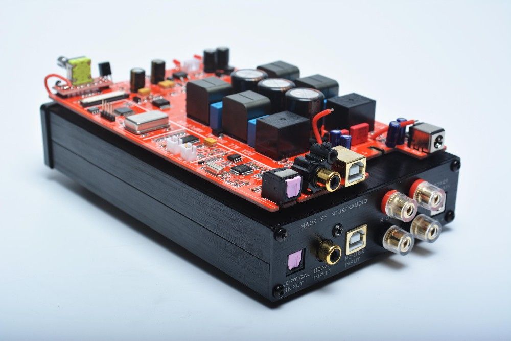 FX Audio D802 Remote Control Input USB/Coaxial/Optical HiFi 2.0 Pure ...