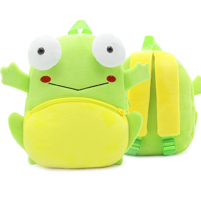 frog plush backpack