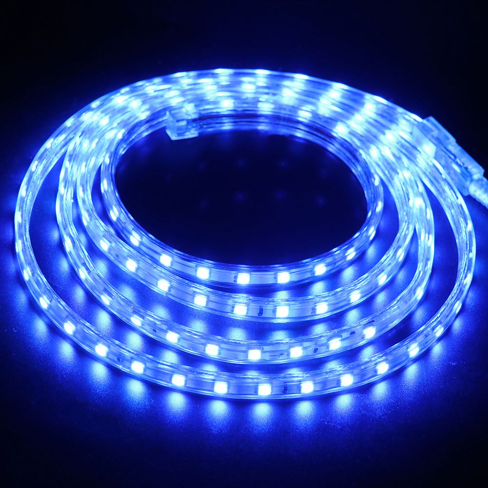 SMD5050 Flexible LED Neon Rope Light Strip Neon Tube Light for Room Garden Decor